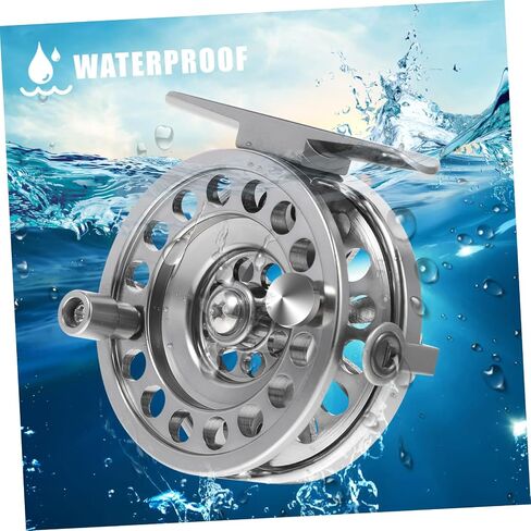 Aluminum Alloy Wheel for Fly Fishing Portable Large Capacity Fishing Gear Accessories Right in Saudi Arabia