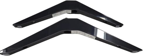 أرجل تلفزيون عامة - متوافقة مع موديلات تلفزيون LG الذكية 65UQ8000AUB و60UJ6050-UA (أسود، معدني، 3 قطع، مسامير متضمنة) in Kuwait