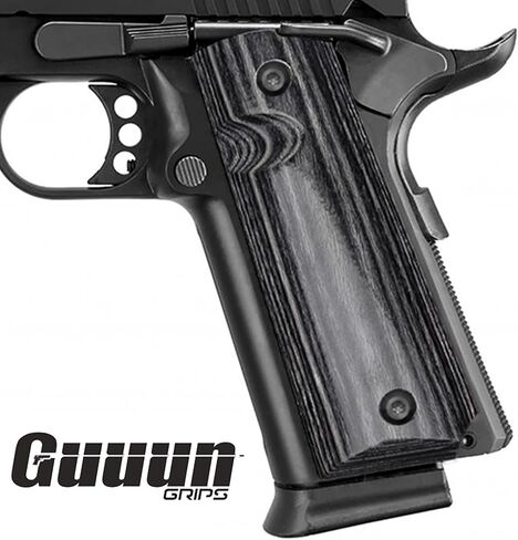 Embrace Customization: Elevate Your 1911 with an Eye-Catching Grip - Polished Surface, Colorful Synthetic Wood, and Enhanced Control in Saudi Arabia