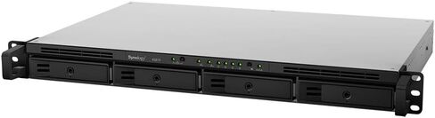 خادم Synology RackStation RS819 NAS مع وحدة المعالجة المركزية RTD1296 بسرعة 1.4 جيجا هرتز، وذاكرة 2 جيجا بايت، وتخزين SSD سعة 8 تيرابايت، ومنفذي LAN x1 جيجا بايت، وحزمة نظام تشغيل DSM مع مجموعة السكك الحديدية in Saudi Arabia