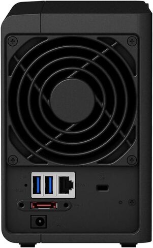 Synology DiskStation DS218+ Mini Desktop NAS Server، Intel Celeron J3355 ثنائي النواة، 6 جيجا DDR3L SDRAM، 2 تيرابايت SSD، برنامج DSM in Saudi Arabia
