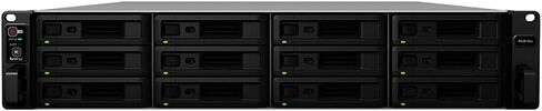 Synology RackStation RS3618xs NAS Server with Xeon 2.4GHz CPU, 64GB Memory, 216TB HDD Storage, 4 x 1GbE LAN Ports, DSM Operating System Bundle with Rail kit in Saudi Arabia