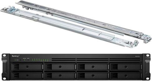 Synology RackStation RS1219+ iSCSI NAS Server with Intel Atom 2.4GHz CPU, 8GB Memory, 16TB HDD Storage, DSM Operating System in Saudi Arabia