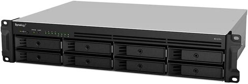 Synology RackStation RS1219+ iSCSI NAS Server with Intel Atom 2.4GHz CPU, 8GB Memory, 16TB HDD Storage, DSM Operating System in Saudi Arabia