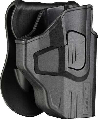 حافظات G2c مقاس 9 مم، حافظة OWB لـ Taurus G2C G2S G3C G3X G3XL Millennium G2 PT111 PT140 3.2 بوصة - تم إصدار إصبع السبابة | غير قابل للتعديل | قفل تلقائي | حمل حزام الخصر الخارجي | لمسة نهائية غير لامعة - اليد اليمنى in Kuwait
