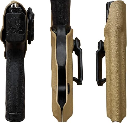 M&P 45 Shield Holster IWB Kydex Holster Fit مخصص: Smith & Wesson M&P 45 Shield M2.0 3.3 "مسدس برميل - داخل حزام الخصر المخفي - الاحتفاظ غير قادر - غطاء ماج زر - لا تآكل، لا غضب in Saudi Arabia