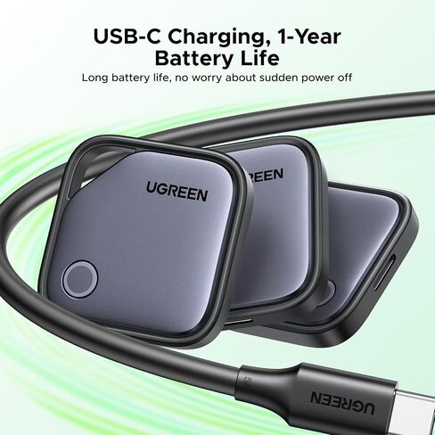 UGREEN (Android Only) FineTrack G 1-Year Battery Bluetooth Tracker Bundle with FineTrack Slim G 5-Year Battery Bluetooth Tracker Card in Saudi Arabia