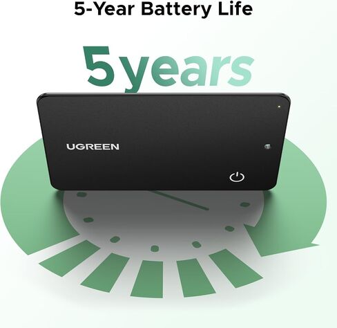 UGREEN (Android Only) FineTrack G 1-Year Battery Bluetooth Tracker Bundle with FineTrack Slim G 5-Year Battery Bluetooth Tracker Card in Saudi Arabia