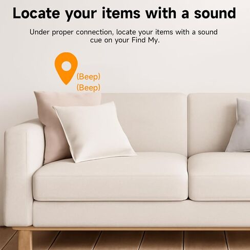 العلامات الذكية - جهاز تعقب مكون من قطعتين يعمل مع Apple Find My (iOS 14.6 أعلاه فقط)، وأداة البحث عن المفاتيح ومحدد موقع العناصر لحقيبة الظهر وحقائب السفر والحيوانات الأليفة والمحفظة in Saudi Arabia