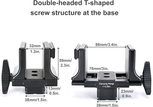 Hunting Tripod Rifles Gun Rest for Shooting Saddle Mount to Arca Swiss Clamp Adapter,Black, 2531 in Saudi Arabia