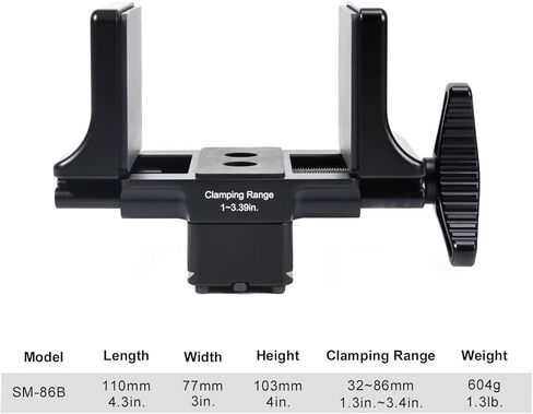 Hunting Tripod Rifles Gun Rest for Shooting Saddle Mount to Arca Swiss Clamp Adapter,Black, 2531 in Saudi Arabia