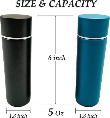 Pocket Spittoon, Hand Grip for Spitting, 5 Oz Portable Spit Cup for Chewing Tobacco - Stainless Steel - Dip Spitting - Wide Mouth - Spill Resistant Spitter in Saudi Arabia