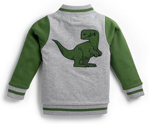 MONICA + ANDY Bomber Jacket, Size 2T, The Very Hungry Caterpillar, 100% Organic Clothes for Girls and Boys, Button Down Jacket, Sustainable Super Soft Fabric, Sizes for Kids, Toddler, & Infant in Saudi Arabia