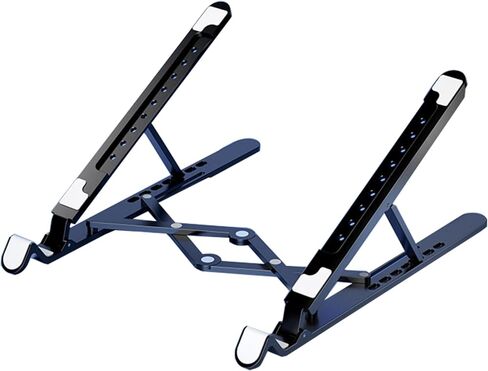 حامل تبريد للكمبيوتر المحمول مزود بمروحة تبريد للألعاب مزود بمروحة هادئة قابلة للطي وحامل كمبيوتر محمول مريح in Kuwait