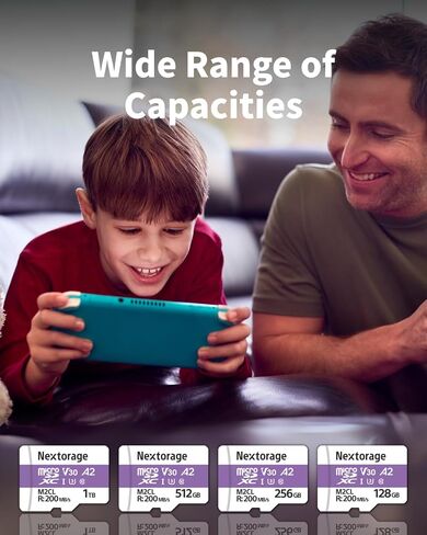 Nextorage microSDXC UHS-I NX-M2CL (256GB) in Saudi Arabia