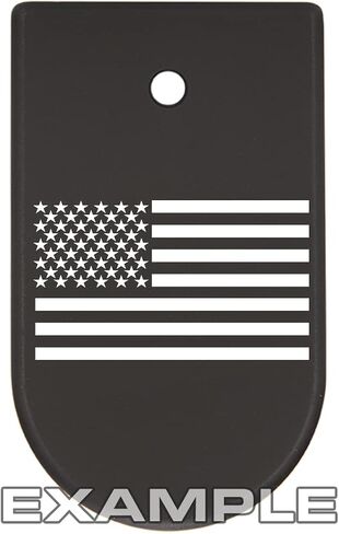 NDZ Performance Magazine Base Plate Finger Extension for CZ P10 S, SC, C, F – Fits 9mm 10 Rd Magazines – Anodized Aluminum – Custom Laser Engraved Options – Made in USA in Kuwait