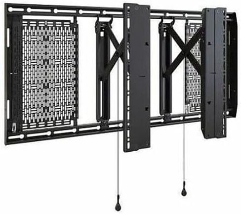 AS3LD Tempo Flat Panel Wall Mount System for 49"–86" Displays, Modular VESA Mount with Lever Lock™ Storage and Service Access, 200 lb Capacity, Black in Saudi Arabia