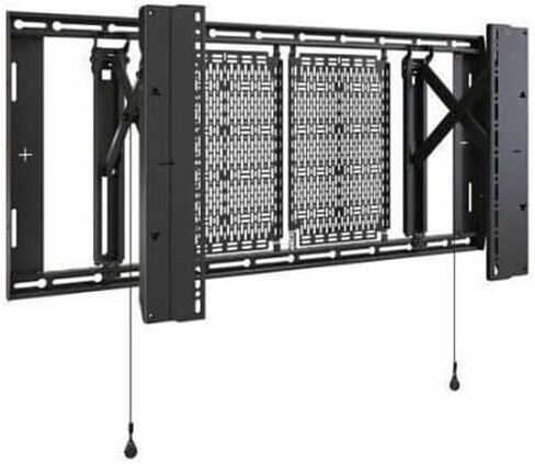 AS3LD Tempo Flat Panel Wall Mount System for 49"–86" Displays, Modular VESA Mount with Lever Lock™ Storage and Service Access, 200 lb Capacity, Black in Saudi Arabia