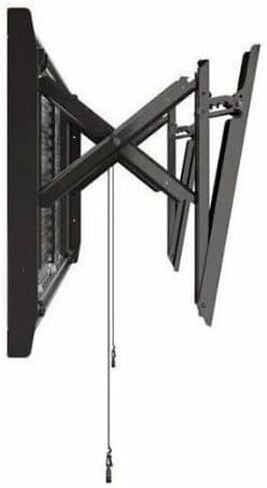 AS3LD Tempo Flat Panel Wall Mount System for 49"–86" Displays, Modular VESA Mount with Lever Lock™ Storage and Service Access, 200 lb Capacity, Black in Saudi Arabia