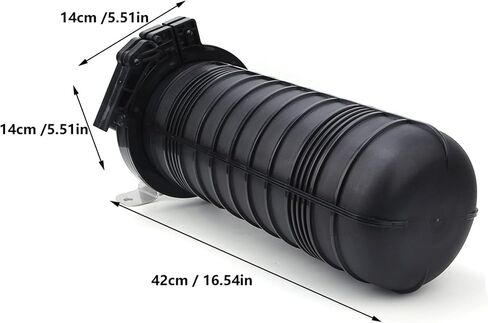 Vertical IP68 Fiber Optic Splice Enclosure with Large Capacity for Protection and Connection, Suitable for Overhead Installation (12, 24 cores) in Saudi Arabia