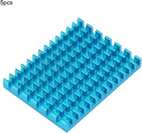 Circuit Board Cooling Fin, 5Pcs Aluminum Heatsink Cooling Fin Circuit Board Cooling Fin Heatsink Cooler Chip Heat Sink 40×30×5Mm, Chip Heat Sink in Saudi Arabia