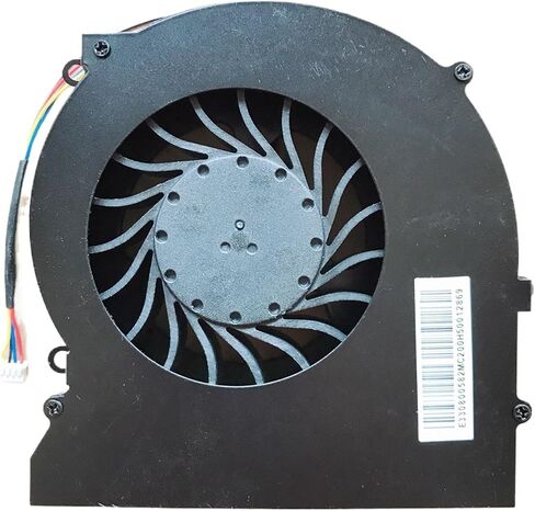CPU Cooling Fan for GT62 GT62VR Cooler Fan MS-16L1 MS-16L2 MS-16L3 6RD 6RE 7RE N322 N395 PABD19735BM 4-Pins 12V 0.65A in Saudi Arabia