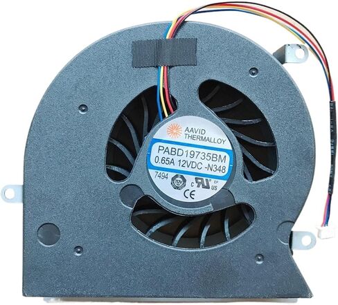 CPU Cooling Fan for GT62 GT62VR Cooler Fan MS-16L1 MS-16L2 MS-16L3 6RD 6RE 7RE N322 N395 PABD19735BM 4-Pins 12V 0.65A in Saudi Arabia