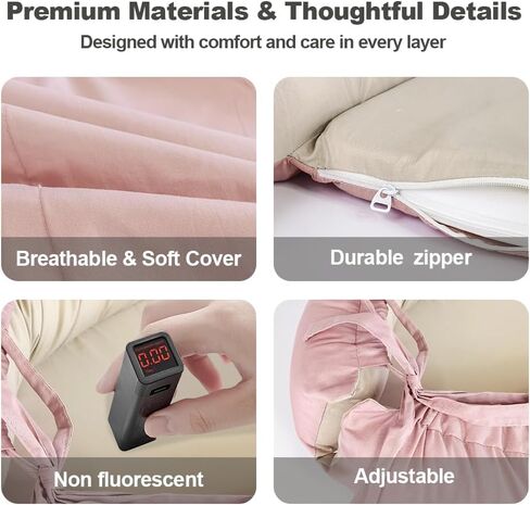 Baby Lounger, Baby Nest Cover for Baby, Reversible & Breathable Cotton, Adjustable Baby Floor Seat for Tummy Time, Portable Infant Lounger, Essentials for Newborns (Gray) in Saudi Arabia