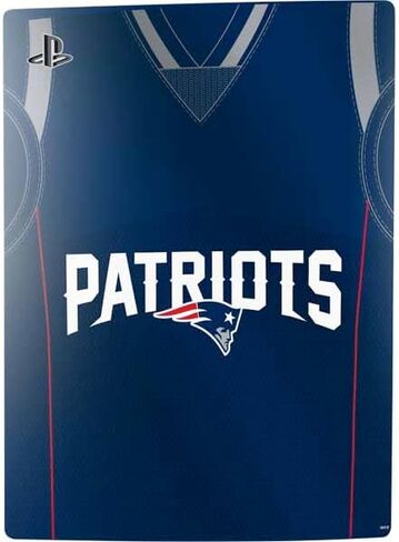 Skinit Decal Gaming Skin Compatible with PS5 Bundle - Officially Licensed NFL New England Patriots Team Jersey Design in Saudi Arabia