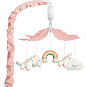 Crib Mobile for Baby, Blue and White Airplane & Weather Theme, Mobile for Crib with 35 Lullabies & 3 Modes Rotating Music Box, Nursery Decoration for Infant Boys and Girls in Saudi Arabia