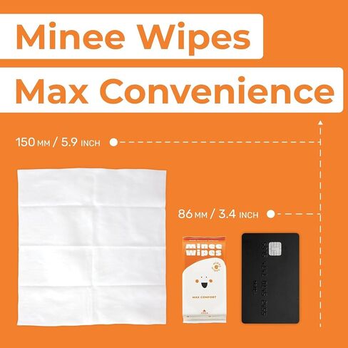 Impossibly Compact Travel Wipes - 99.5% Water - Safe for Sensitive Skin & Hypoallergenic, Resealable, Thick & Durable - For Adults, Kids & Baby Care - Unscented, 10 Pack Total 60 Wipes in Saudi Arabia