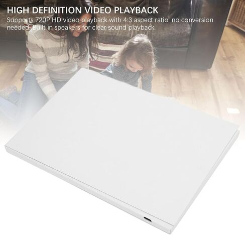 Video Greeting Card with LCD Screen and Builtin Speaker - 720P HD Video Playback, 500mAh Battery, Customizable for Weddings, Birthdays, Anniversaries, and Special Events (7inch) in Kuwait