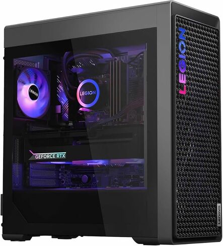 Lenovo Legion T7 34IAS10 90Y6003JUS كمبيوتر مكتبي للألعاب - Intel Core Ultra 9 285K - 64 جيجابايت - 2 تيرابايت SSD - Tower - رمادي ستورم in Saudi Arabia