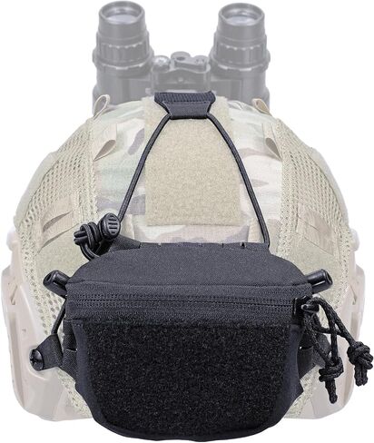 Tactical NVG Battery Pouch Helmet Mounted, Counter Weight Pouch GP Balance Retention for Fast MK1 PJ Airsoft Helmet in Saudi Arabia