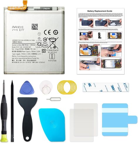 New EB-BS901ABY Battery Compatible with Galaxy S22 SM-S901B/U/U1/W/E, with Instruction & DIY Toolkit in Saudi Arabia