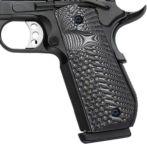 Guuun 1911 Grips G10, Full Size Government Grips, Bobtail Round Butt Cut, Eagle Wing Golf Texture in Saudi Arabia