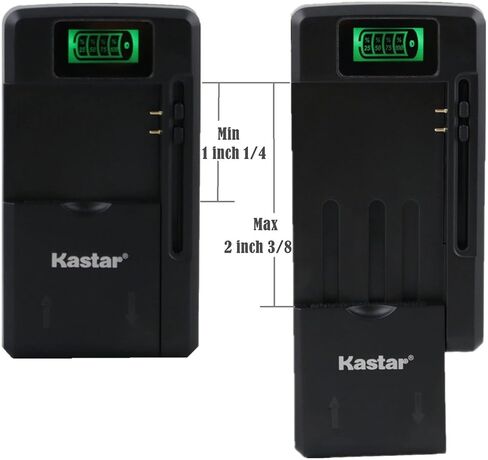 بطارية Kastar قطعة واحدة وشاحن LCD ذكي بديل لهاتف Nokia BL-5C، NGM BL-OS4، Alcatel 3BN67330AA، 8232، 8232 DECT، 8242 DECT 8262 DECT، DECT 8232، DECT 8242، DECT 8262 10000058، 3BN67332AA in Saudi Arabia
