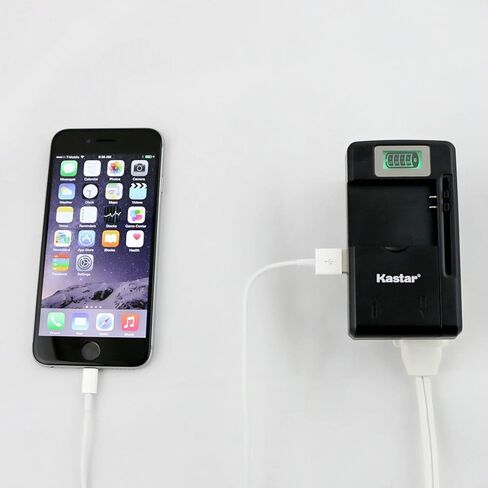بطارية Kastar قطعة واحدة وشاحن LCD ذكي بديل لهاتف Nokia BL-5C، NGM BL-OS4، Alcatel 3BN67330AA، 8232، 8232 DECT، 8242 DECT 8262 DECT، DECT 8232، DECT 8242، DECT 8262 10000058، 3BN67332AA in Saudi Arabia