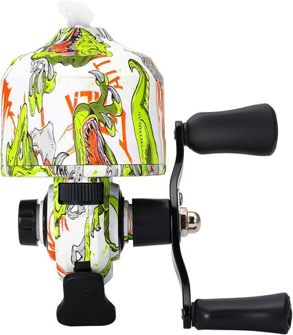 Sougayilang Spincast Fishing Reel, Size 30 Reel, Right or Left-Hand Retrieve, 3.9:1 Gear Ratio, Pre-spooled with Fishing Line in Saudi Arabia