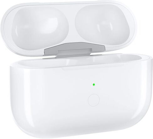 متوافق مع حافظة الشحن اللاسلكي AirPods Pro الجيل الأول والثاني، حافظة شحن من النوع C لعلبة شحن AirPod Pro 2 مع زر مزامنة اقتران الأسنان الأزرق in Kuwait