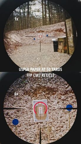 Monstrum Ladon 1-6x المستوى البؤري الأول FFP LPVO نطاق in Kuwait