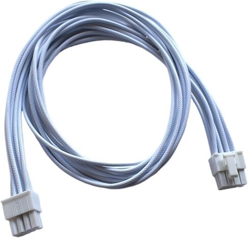16AWG Individual Black Braided Pattern Cable ATX PSU Power Cable for CX850M RM850 HX1000 HX850 HX750 Modular(CPU 8pin) in Saudi Arabia
