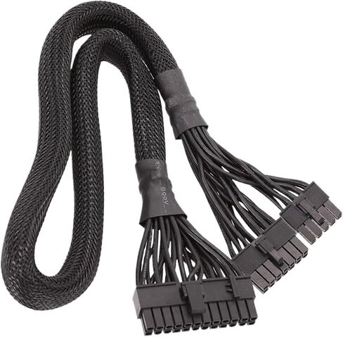 14 + 10Pin إلى 24 Pin ATX كابل إمداد الطاقة 20 + 4 Pin PC PSU كابل اللوحة الأم لـ AX1500I AX1200I AX860I AX760I in Saudi Arabia