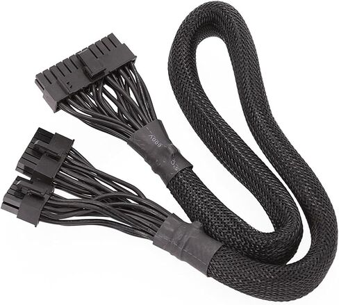 14 + 10Pin إلى 24 Pin ATX كابل إمداد الطاقة 20 + 4 Pin PC PSU كابل اللوحة الأم لـ AX1500I AX1200I AX860I AX760I in Saudi Arabia