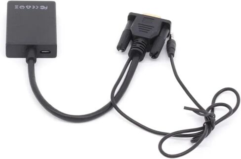 محول سلك متوافق مع V/GA ​​إلى HDMI لـ P؛S/4 Tv Box Aux Splitter Display Port Projector Television Extender (النوع 2) in Saudi Arabia