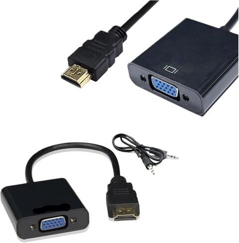 HDMI to V/GA Connection Cord with High-Definition Set-top Box, Projector, Video Adapter Converter in Saudi Arabia
