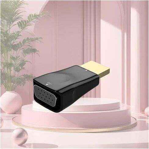 HDMI-متوافق مع محول V/GA ​​HD 1080P موصل محول الإخراج لوحدة التحكم في الألعاب فك التشفير ملحقات الكمبيوتر اللوحي in Saudi Arabia
