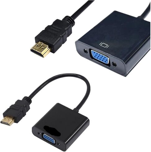 HDMI to V/GA High-Definition Host M>oni>tor Projector Graphics Card Connection Cord to in Saudi Arabia