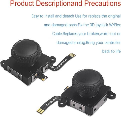 عصا التحكم TMR Hall Effect لجهاز نينتندو سويتش/سويتش لايت Joy-Con التناظرية in Saudi Arabia