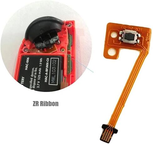 3 قطعة/المجموعة ل نينتندو سويتش Joy-Con زر إصلاح كابل غمبد زر مفتاح الشريط الكابلات المرنة (ZL + ZR + L - مفتاح) in Saudi Arabia